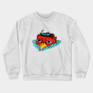 Kappa yokai tattoo art Crewneck Sweatshirt